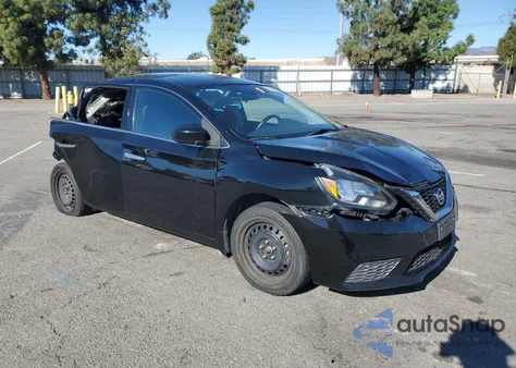 2016 Nissan Sentra S из США, поврежденный, VIN 3N1AB7AP3GY337414